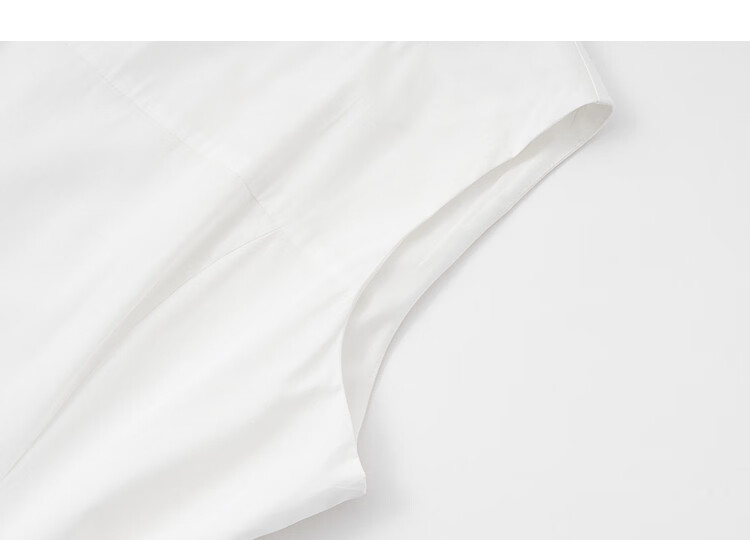 Demana Oxygen Pure Cotton Summer Elegant Off-Shoulder Sleeveless Waist-Cinching Asymmetric Slim Fit Dress for Women Premium Quality 16