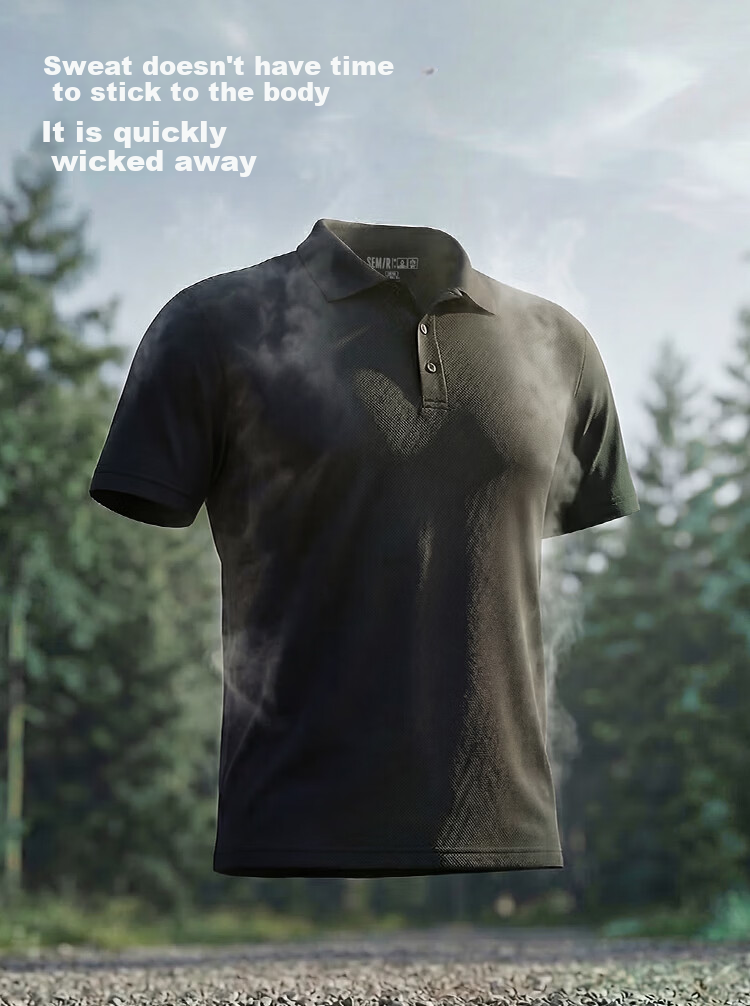 Semir Wang Anyu Mall Same Style | Men's Polo Shirt 26 Summer Collared Knit Quick-Dry Top 101326115101 4