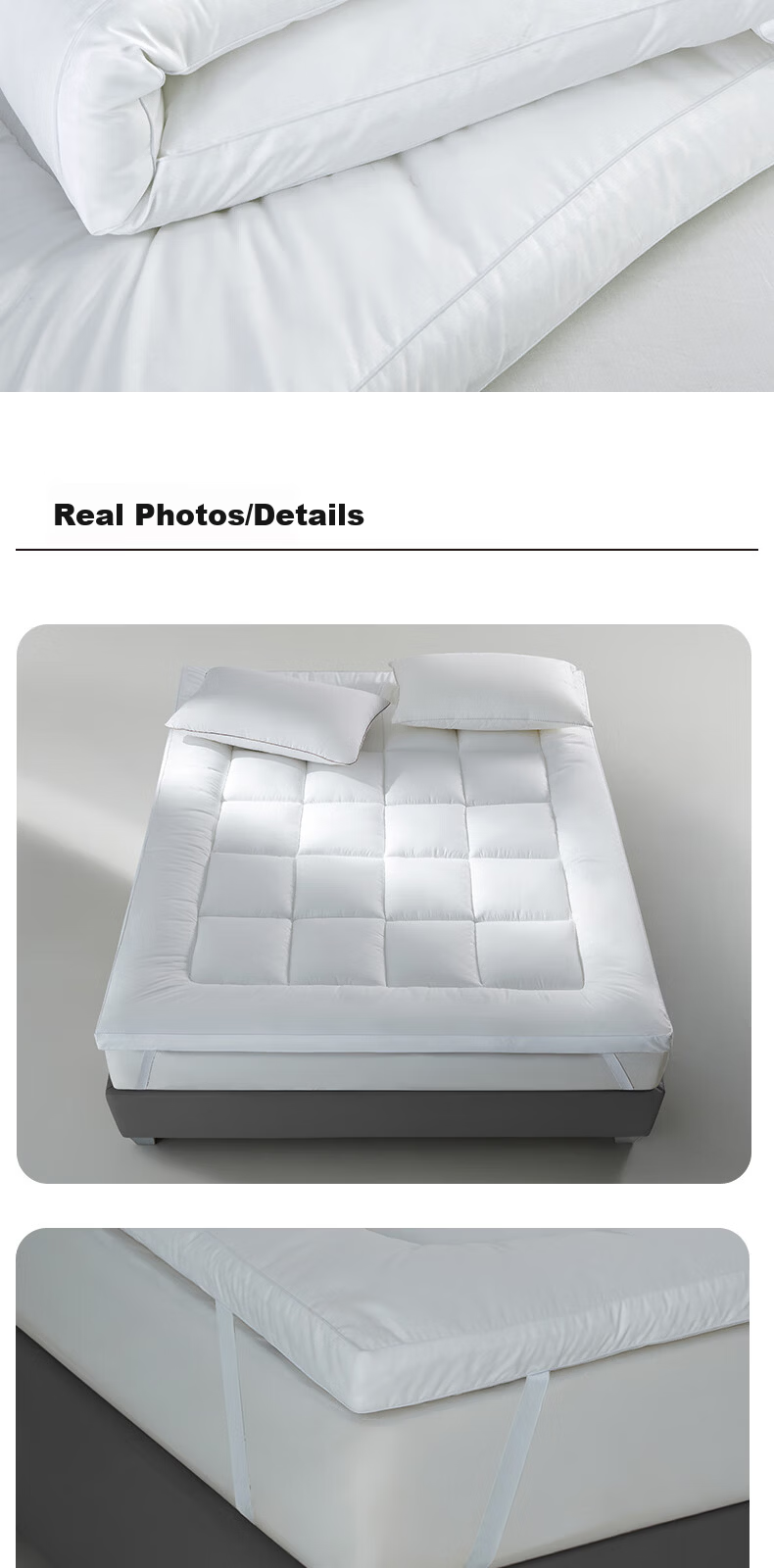 LOVO Luolai Life Antibacterial Mite-Resistant Mattress Thickened Tatami Mattress 1.2m Student Dormitory Bedding Pad 5