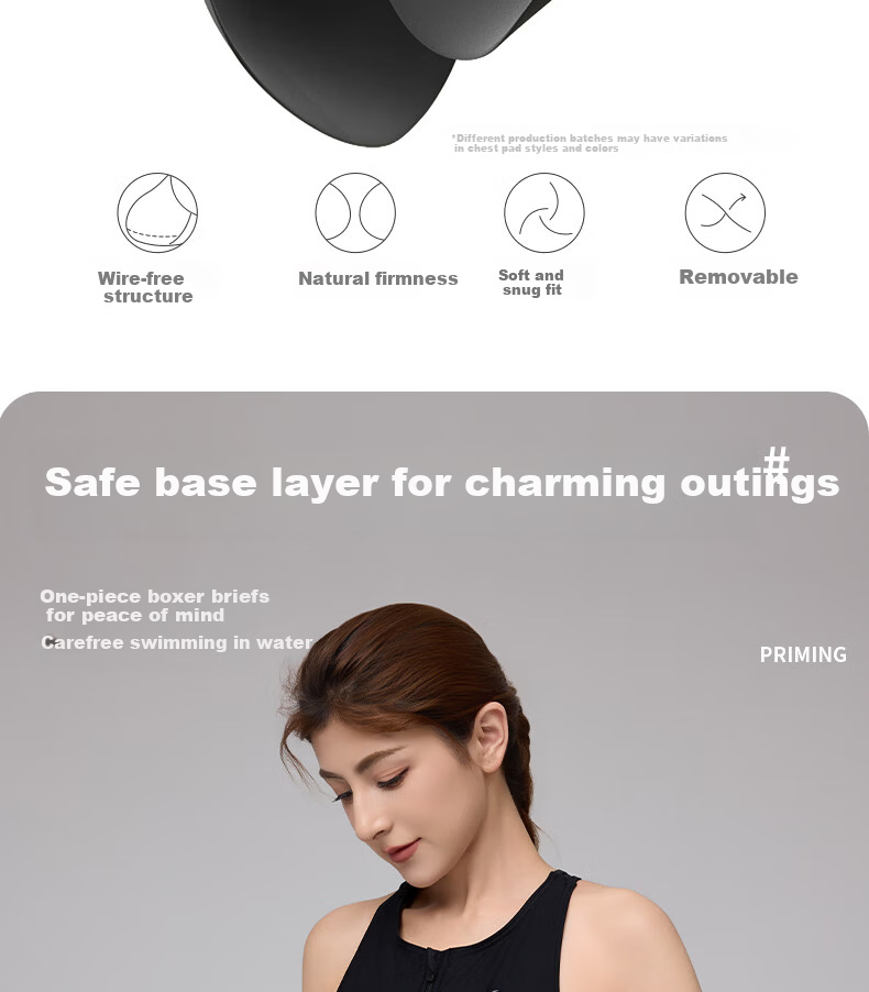 LI-NING 2025 New Women's One-Piece Swimsuit Beach Vacation Plus Size Tummy Control Slimming Skirt Swimdress Black M 4