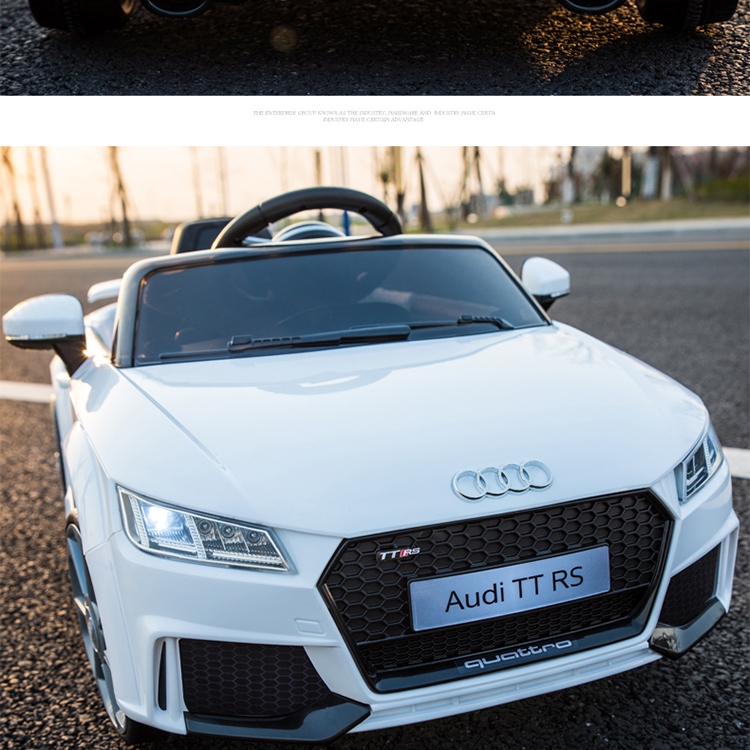 BeRica Electric Ride-On Car for Children, Audi Authorized Remote Control Toy Car for Boys And Girls, Rideable Vehicle, Baby Gift 26