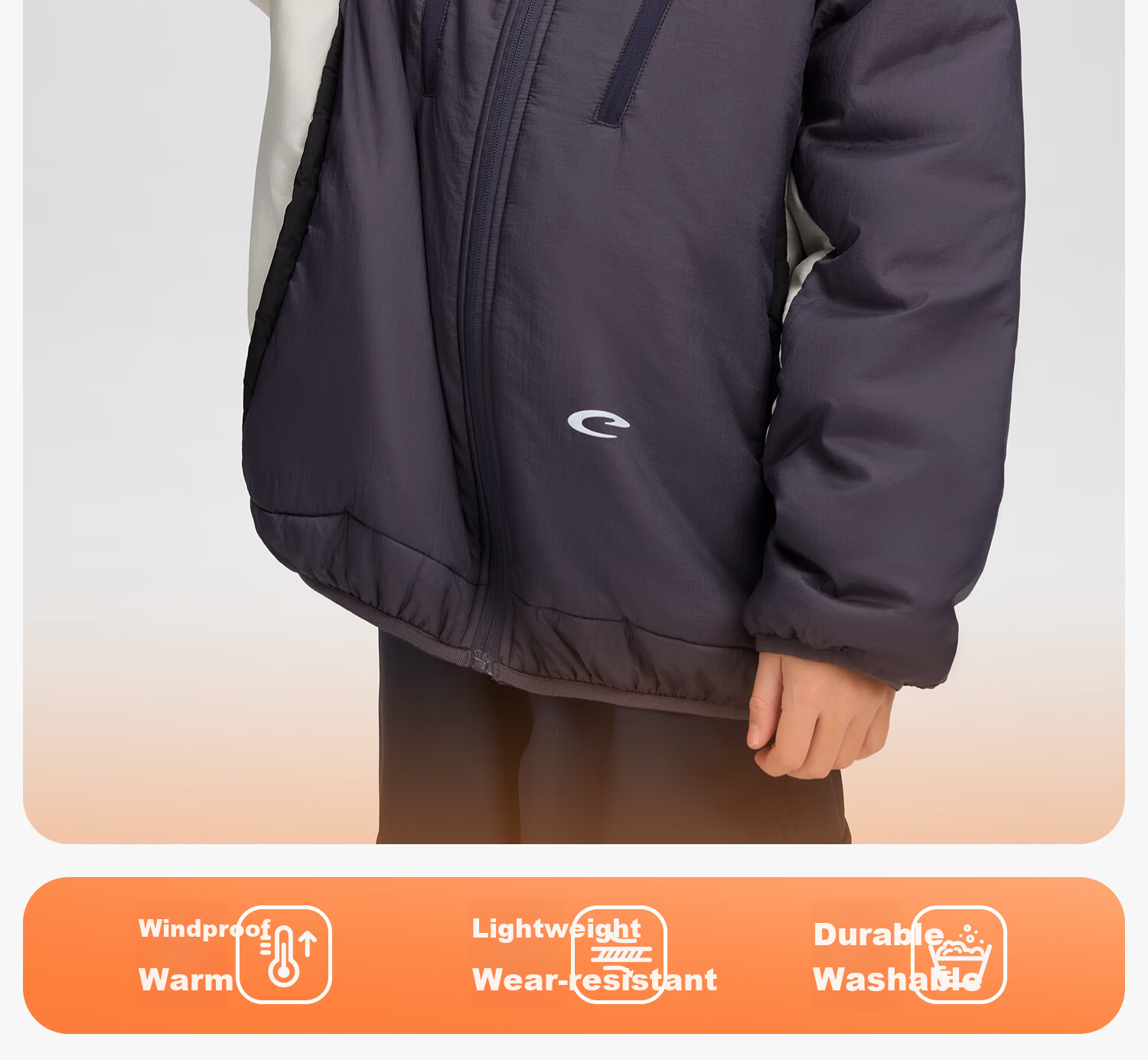 Zoxi Children's Cotton Jacket 3M Thinsulate 2025 New Winter Boys Lightweight Padded Coat Yellow-Green 130 2