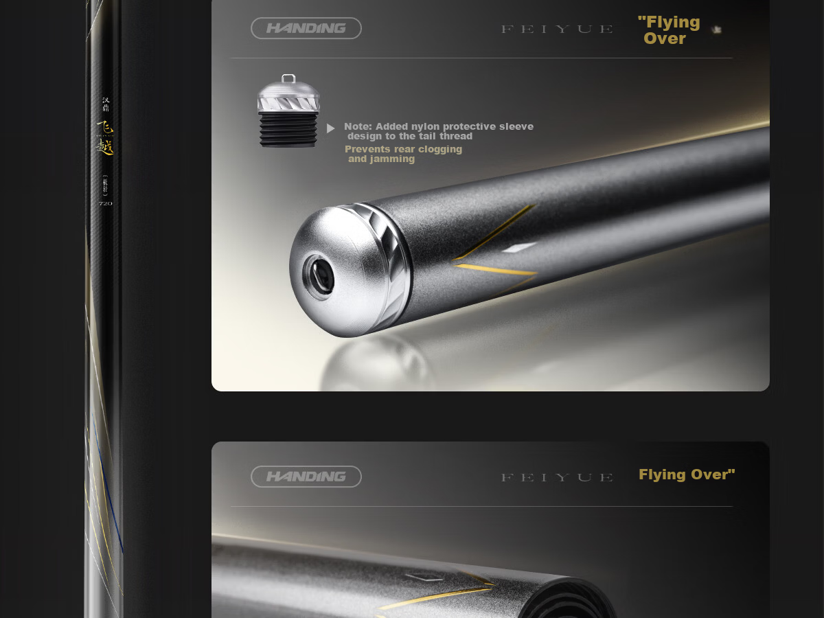 Handing Feiyue Fishing Rod, Handheld Ultra-Light Composite Rod, Platform Fishing Rod, Ultra-Light Fishing Pole, Handheld Carbon Fiber Small Composite Fishing Rod, 6.3m 23
