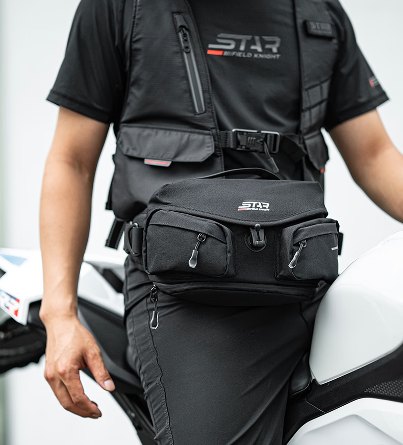 STAR FIELD KNIGHT Motorcycle Riding Waist Bag Unisex Multifunctional Outdoor Water-Resistant Storage Crossbody Bag Knight Gear SKB398 26