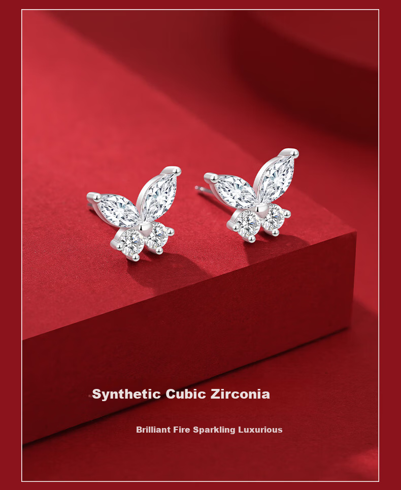 GLTEN Weekly Stud Earring Gift Box for Women Silver Needle Day of the Week Earrings High-End Birthday 520 Gift for Girlfriend Wife Premium Feel 6