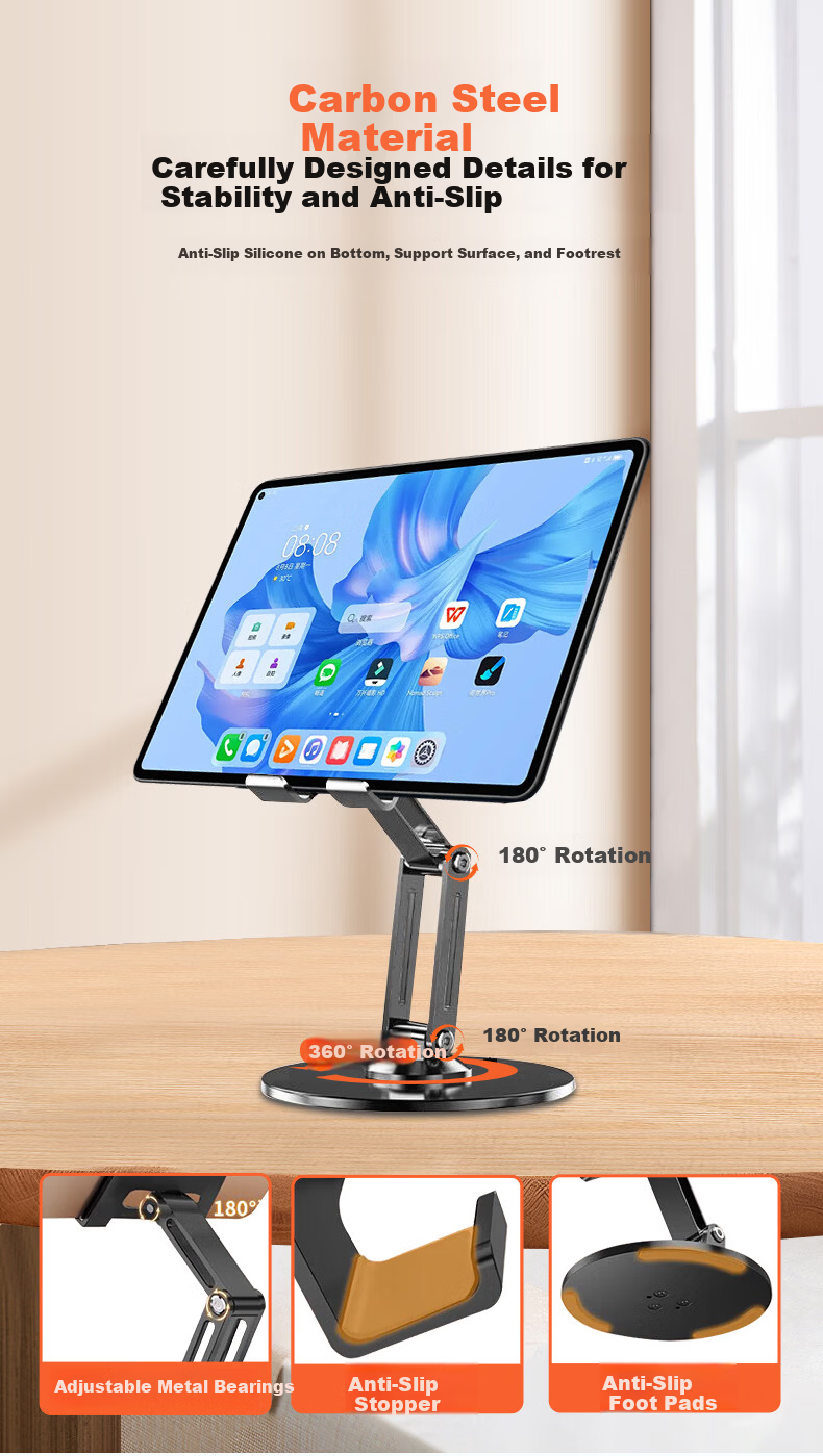 ECOLA Adjustable Stand for Laptop Accessories, Mobile Phones, and Tablets B23GY 1