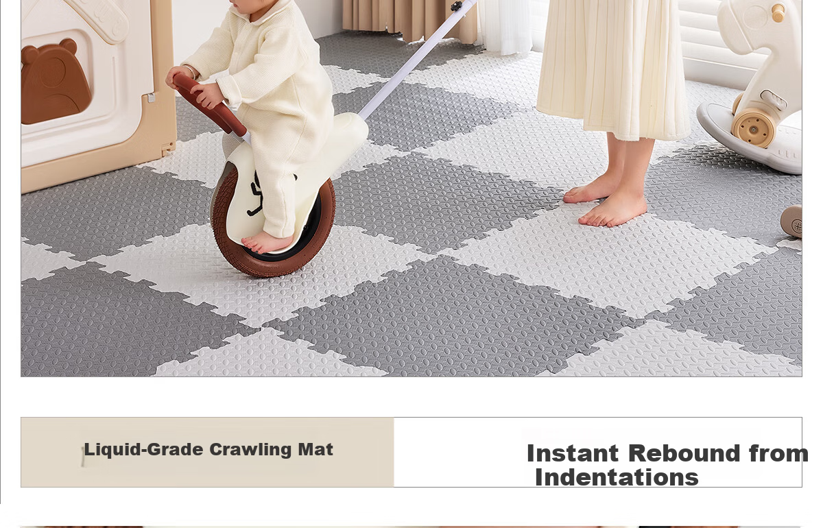 Zichen Baby Crawling Mat Foam Floor Mat Anti-Fall Thickened Puzzle Mat Crawling Pad Tatami Floor Mat 39