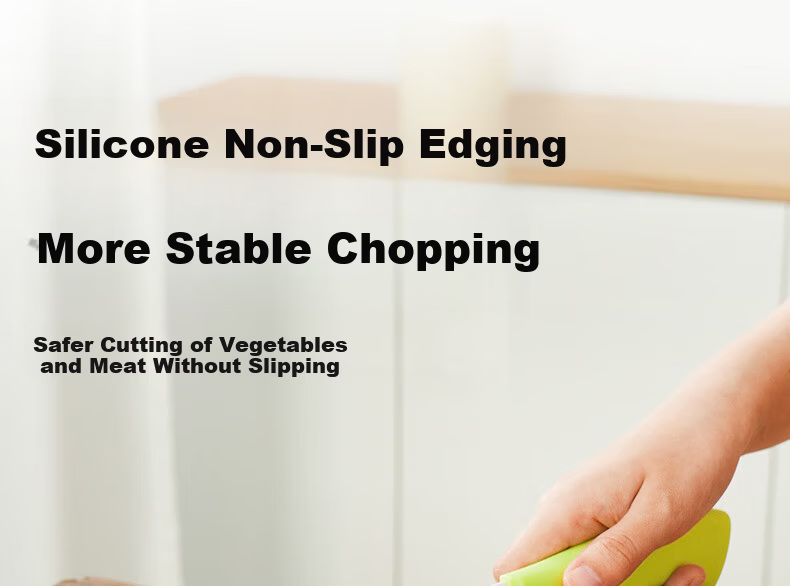 LOCK&LOCK Plastic Cutting Board Double-Sided Kitchen Chopping Board Thickened Fruit Cutting Board Baby Food Prep Board Meat Cutting Board 3
