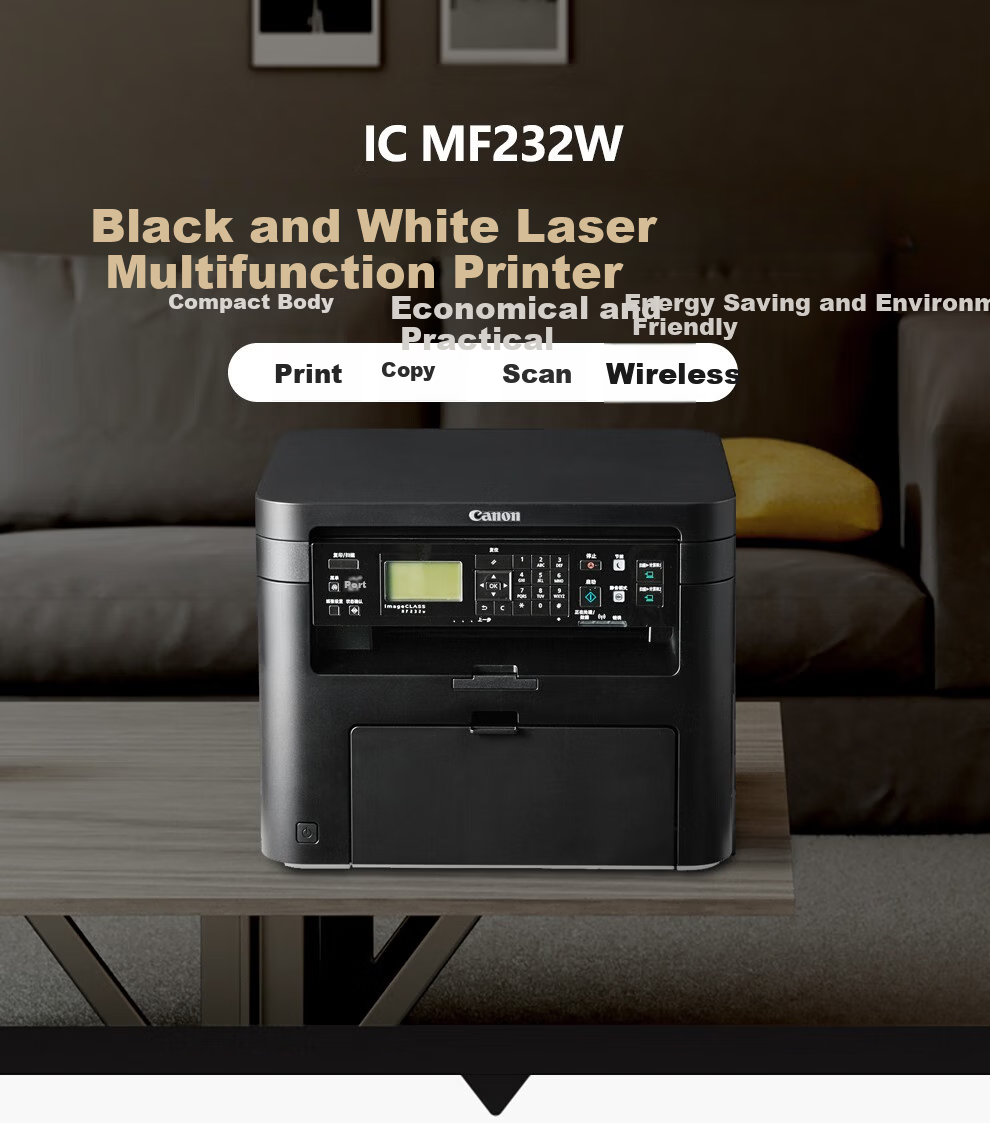 Canon iC MF756Cx A4 Wireless Color Laser Multifunction Fax All-in-One Printer (Print/Copy/Scan/Fax/Duplex Automatic) 1