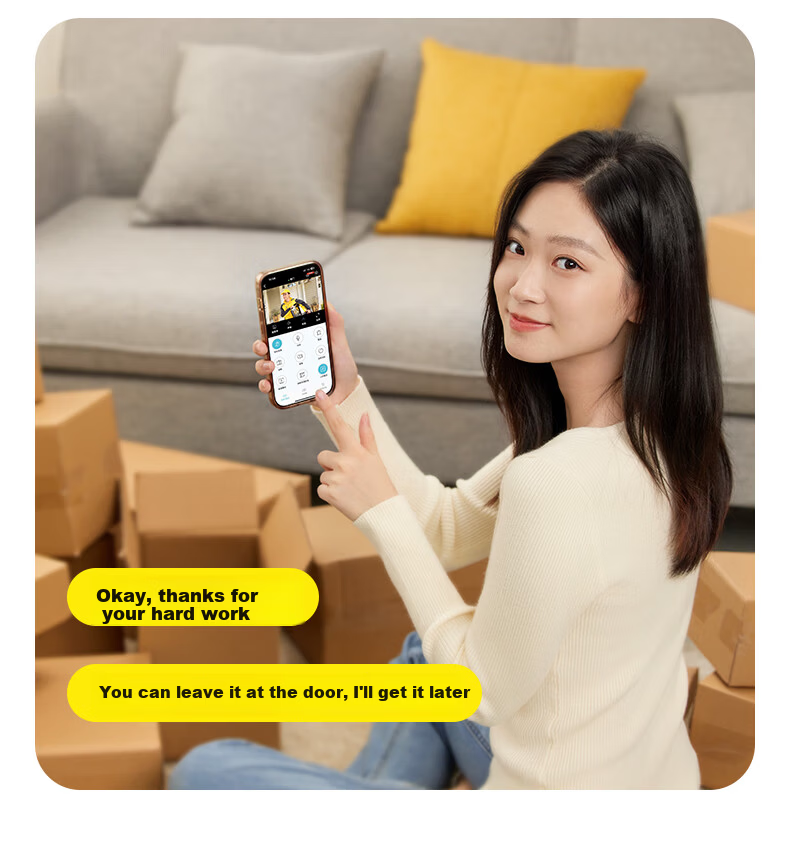Tuqiang Wireless WiFi Magnetic Doorway Staircase Camera Battery-Powered Indoor Outdoor HD Remote Mobile Surveillance Camera No Drilling Required 31