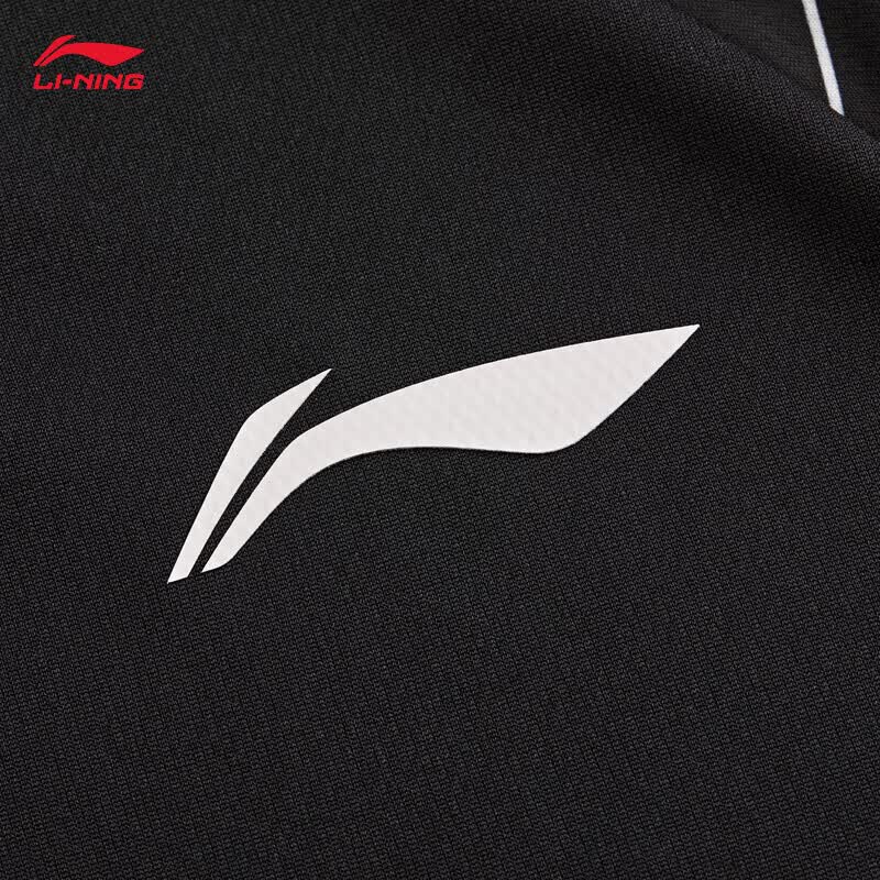 LI-NING Badminton Quick-Dry Breathable Lightweight Unisex Soft Comfortable Professional Match Set Short Sleeve Shirt and Shorts Men 8