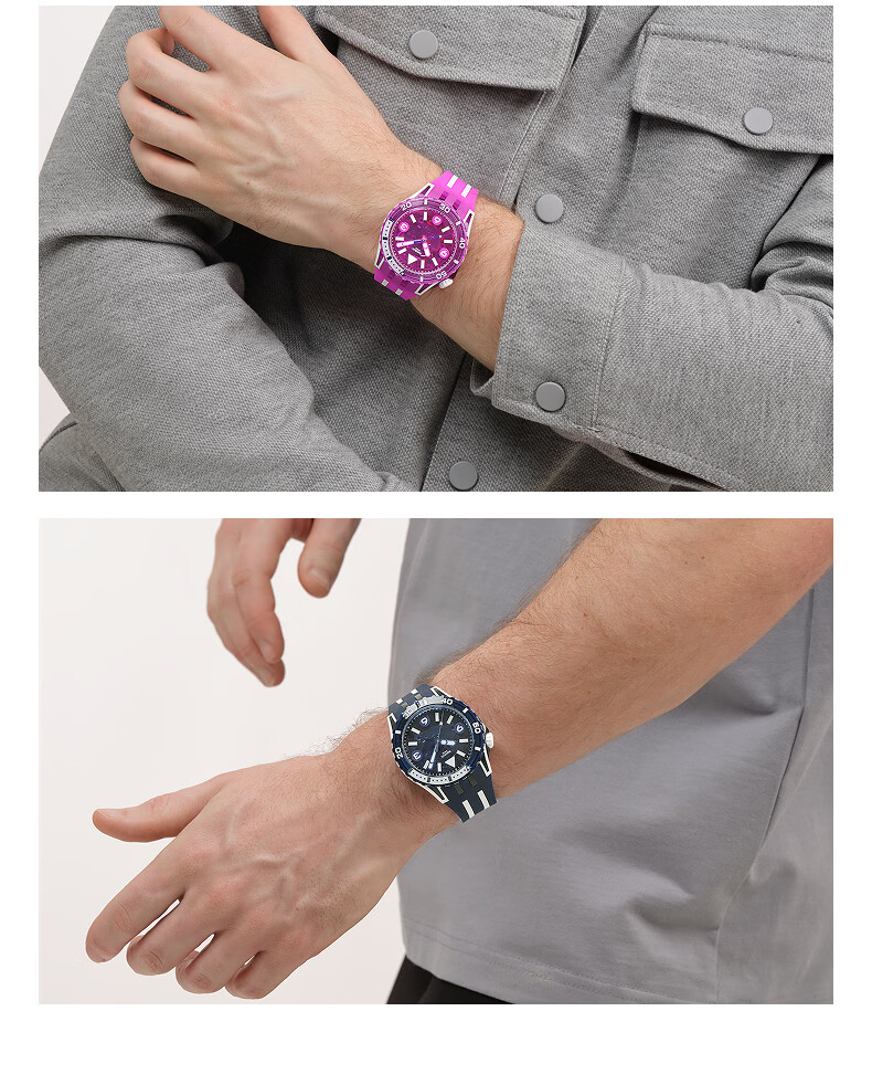 Swatch Swiss Watch Scuba Series 26 New Trendy Luminous Transparent Quartz Wristwatch 100m Waterproof Graduation Gift 8