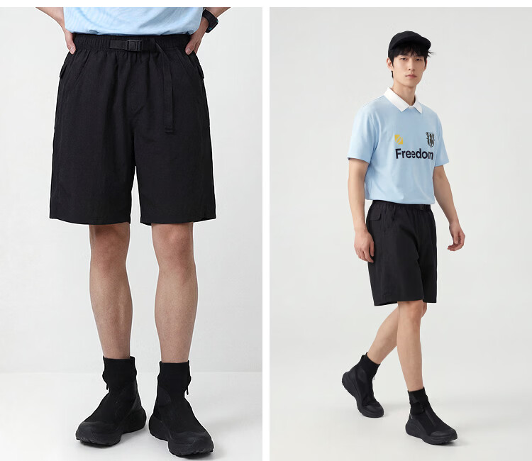 Semir Mall Style | Men's Summer Casual Waist Buckle Shorts 2026 Oversize Functional Pants 101326125106 6