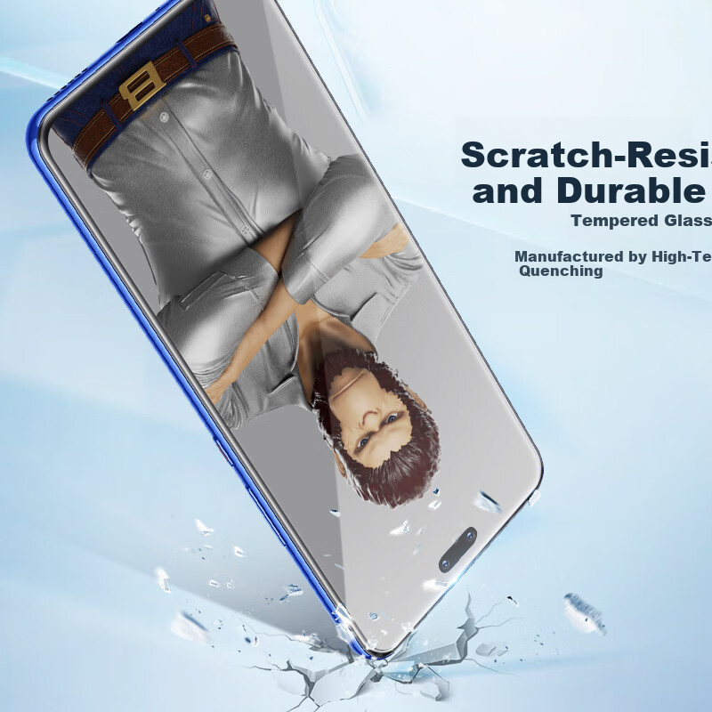 BLUEO Screen Protector for Huawei nova14pro/13pro/12pro, nova12ultra Tempered Glass Full Glue Curved HD Anti-Fingerprint Drop and Scratch Resistant Protective Film