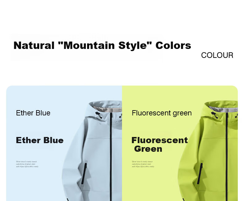 Baleno S&K Series Men's Winter Fleece-Lined Outdoor Sports Jacket Windproof Warm Water-Repellent Hooded Coat Autumn Winter 13