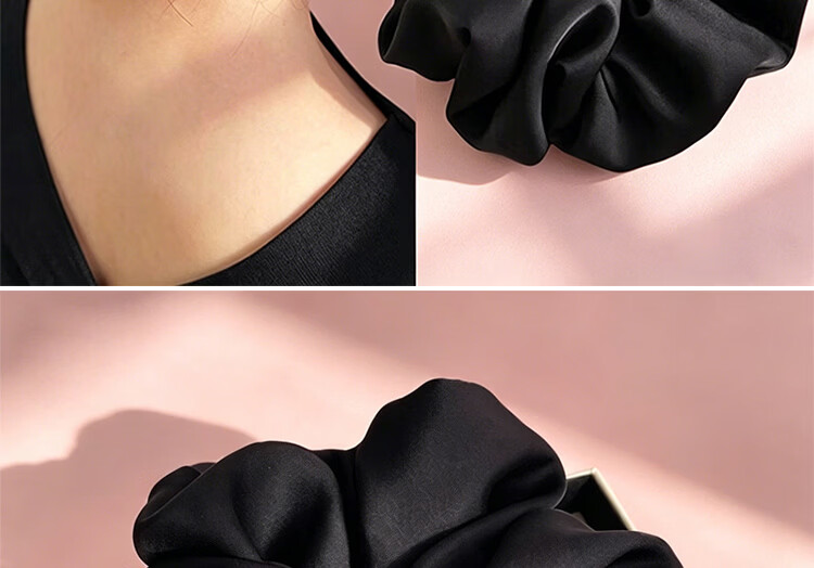 Meiyanji Large Intestine Hair Tie for Women High Elasticity Ponytail Holder Premium Hair Rope Zhao Lusi Style 6