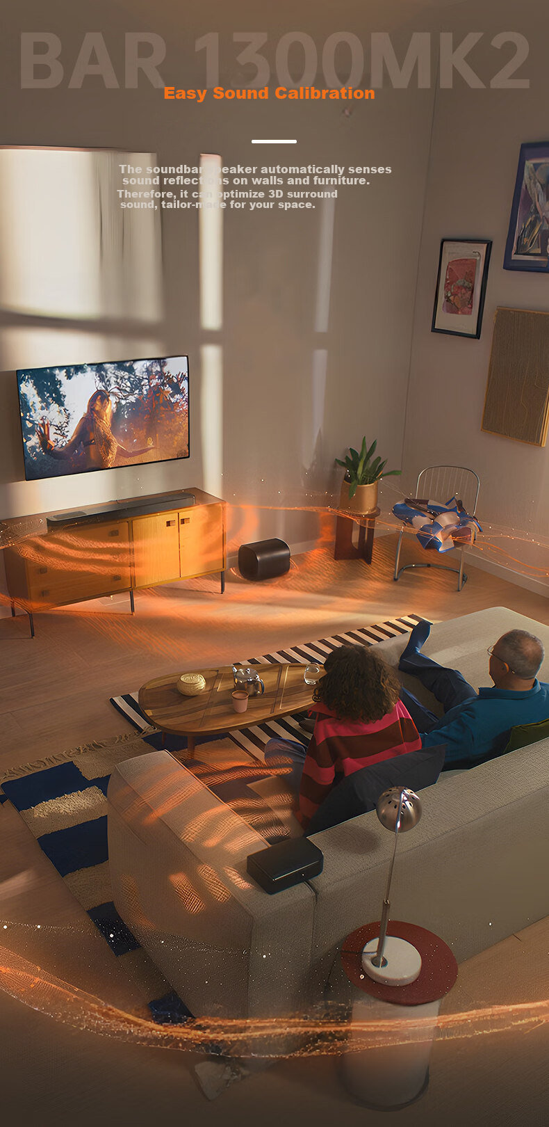 JBL Soundbar BAR 1300MK2 Dolby Atmos 11.1.4 Home Theater Soundbar Bluetooth Speaker Subwoofer Smart Computer Audio 9