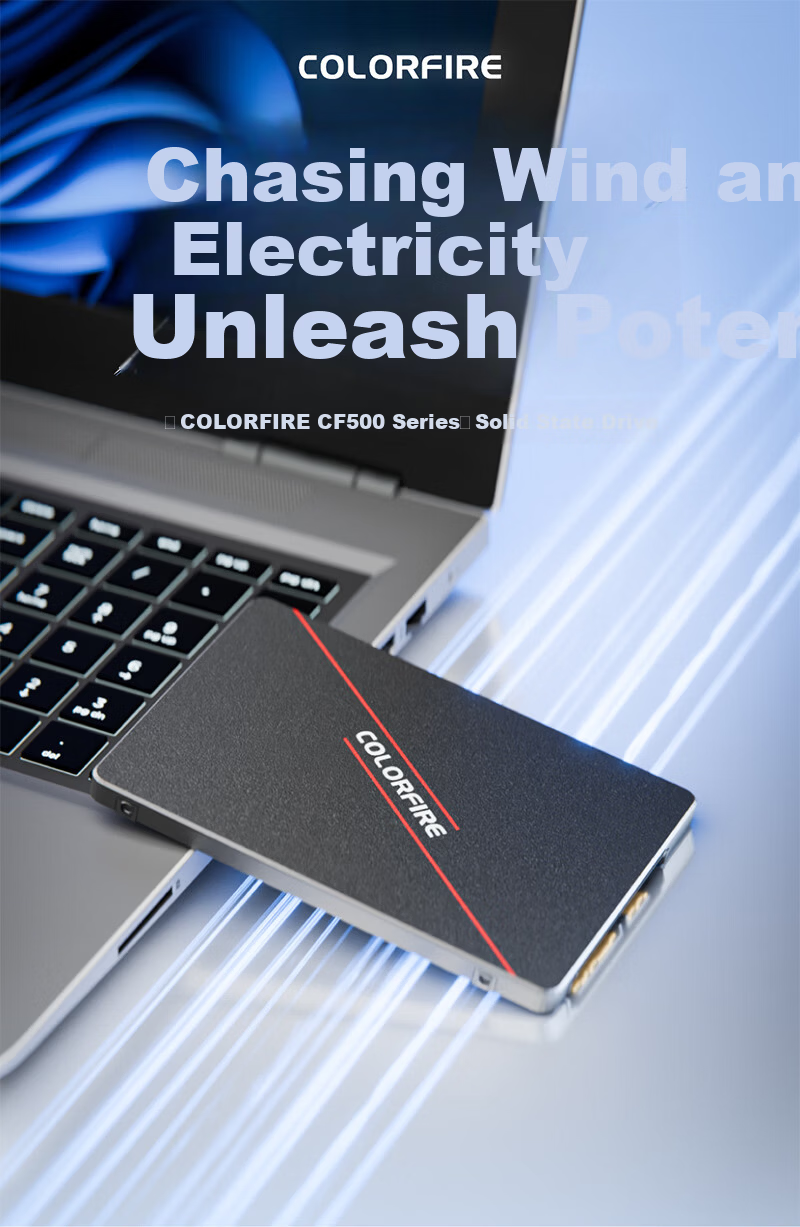 Colorful 120GB SSD Solid State Drive, SATA 3.0 Interface, Lifen CF300 Series, Best-Selling Model 1