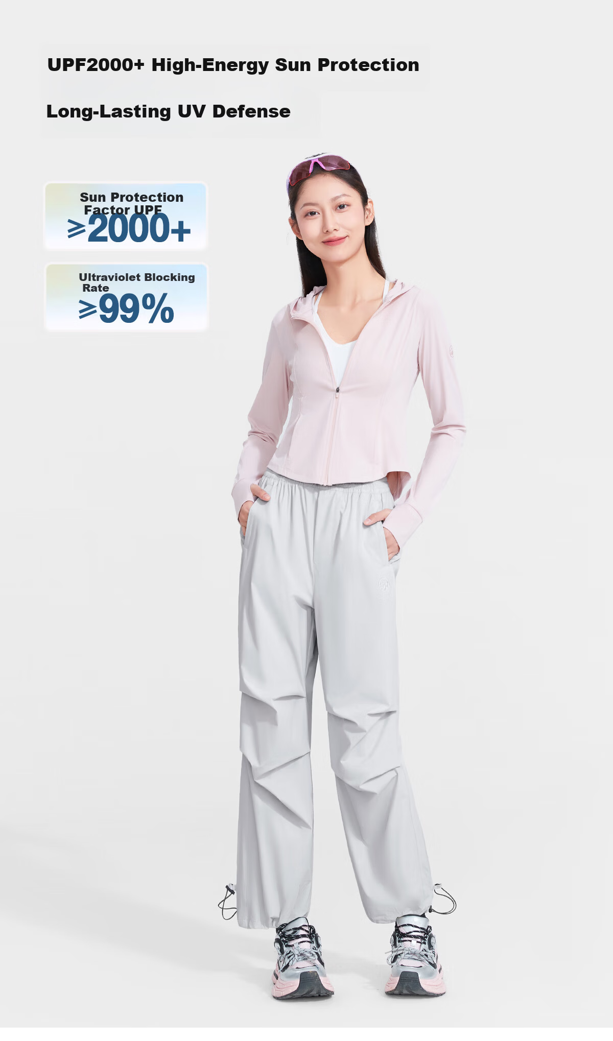 Xiongmao Luotuo Series Cooling Summer Pants for Women, Paratrooper Style, Outdoor Hiking Versatile Straight-Leg Quick-Dry Pants 9196 Brown, XXL 4