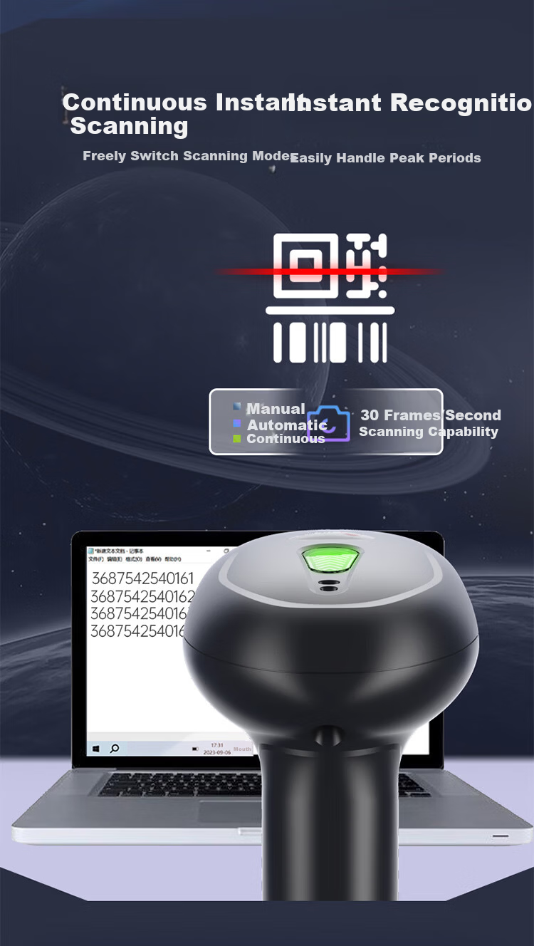 Hysoon S28H Wired Barcode Scanner QR Code Reader for Pharmaceutical Traceability Warehouse Logistics Retail Payment 9
