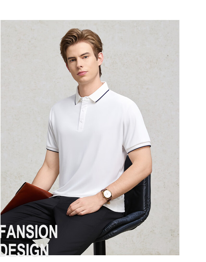 TUCANO Women's Short Sleeve Antibacterial Breathable Fashion Business Polo Shirt Moisture-Wicking Top Light Yellow S 20