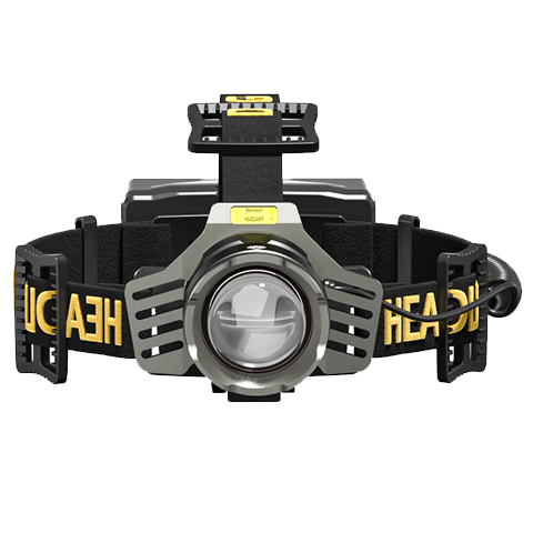 Cavalry Headlamp High Brightness Rechargeable Sensor Night Fishing Long Battery Life Outdoor Work Small Head-Mounted Flashlight Lighting Lamp