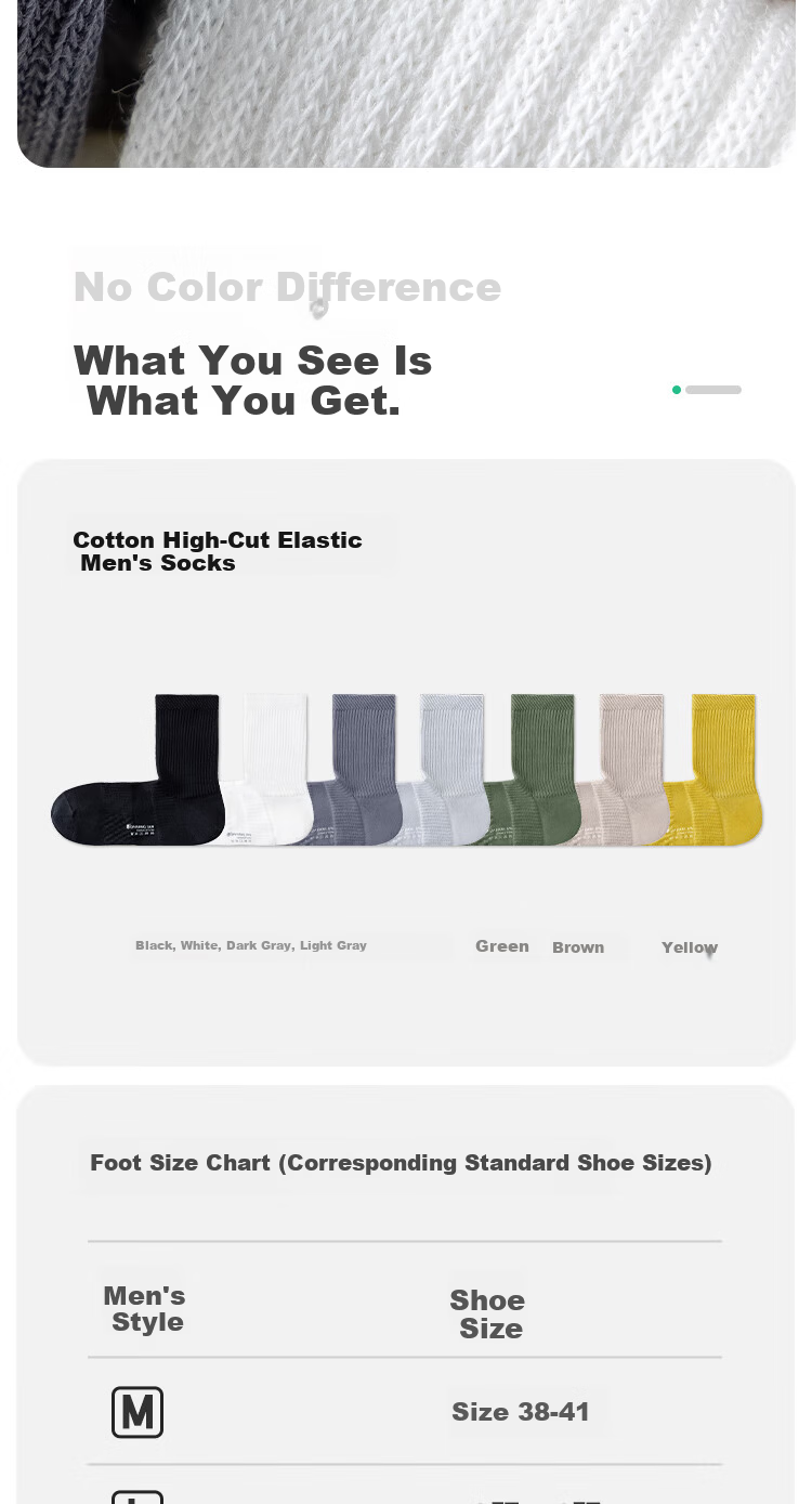 Qinxiangjian [Wang Chuqin] Pure Cotton Mesh Socks Antibacterial Odor-Resistant Breathable Sweat-Absorbing 7A High Tube Men's Socks 14