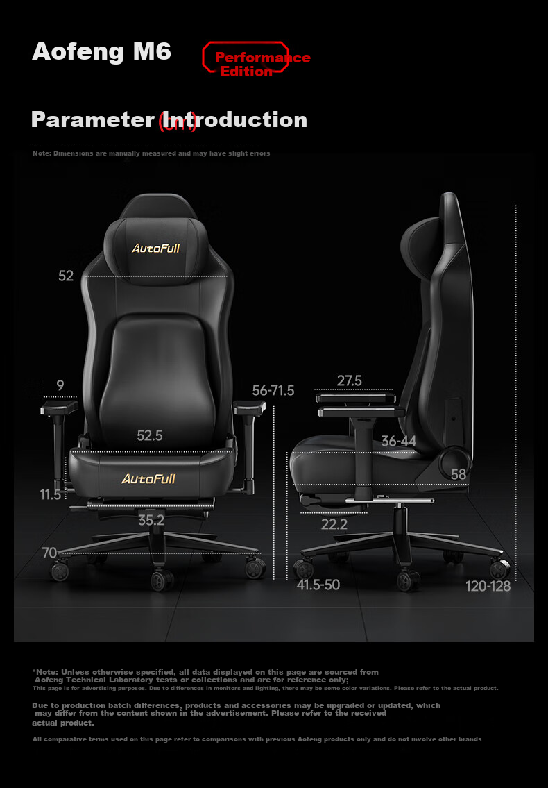 AutoFull [Recommended by NiKo] M6 Ventilated Gaming Chair, Ergonomic Chair, Computer Chair, Office Chair, Gaming Chair 12