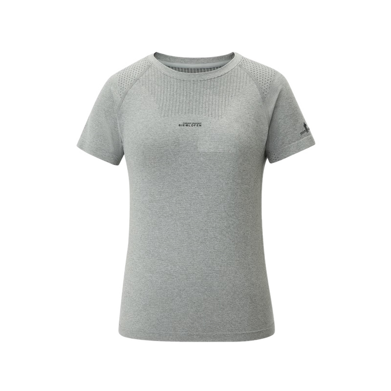 Biyinlefen [Lightweight Antibacterial Fabric] 2026 Spring Summer New Women's Casual Outdoor Commuting Quick-Dry Short Sleeve Crew Neck T-Shirt