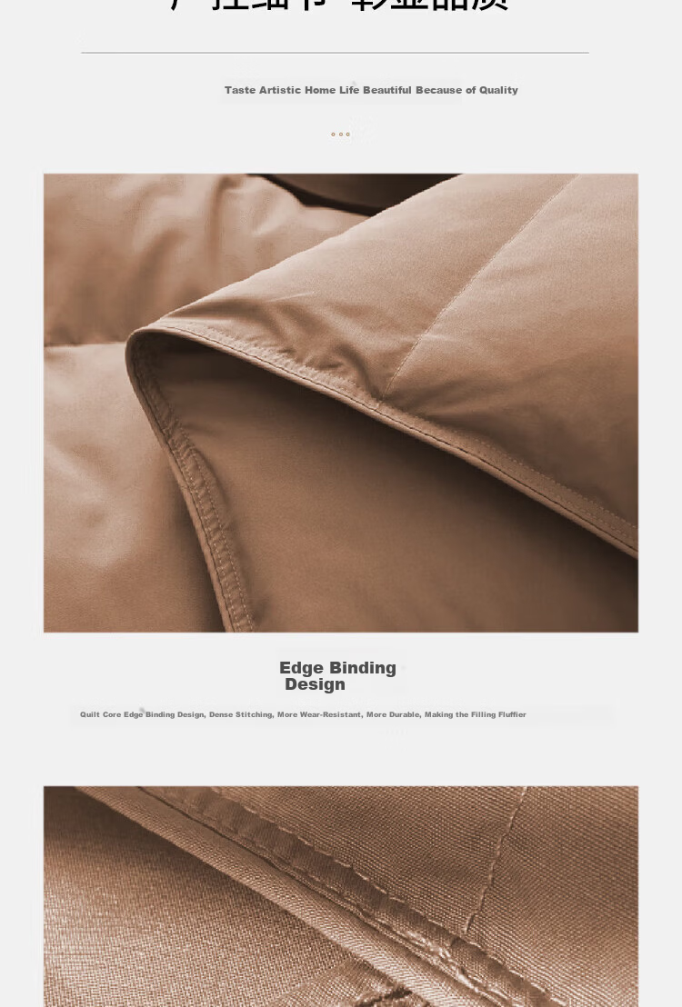 Yuanshenghuo Anti-Drilling down White Duck Feather Comforter Duvet Insert All Seasons Double Size Feather Quilt 7 Jin (3.5 Kg) 200*230cm White 10