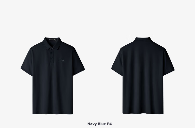 HLA Heilan Home Short Sleeve Polo 26 Light Business Chic Ageless Cooling Short Sleeve Summer 9