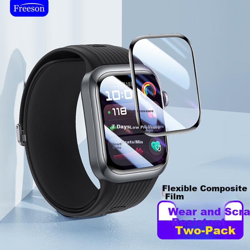 Freeson Huawei WATCH D2 HD Screen Protector Ultra-Thin Scratch-Resistant Protective Film Composite Film [2-Pack]