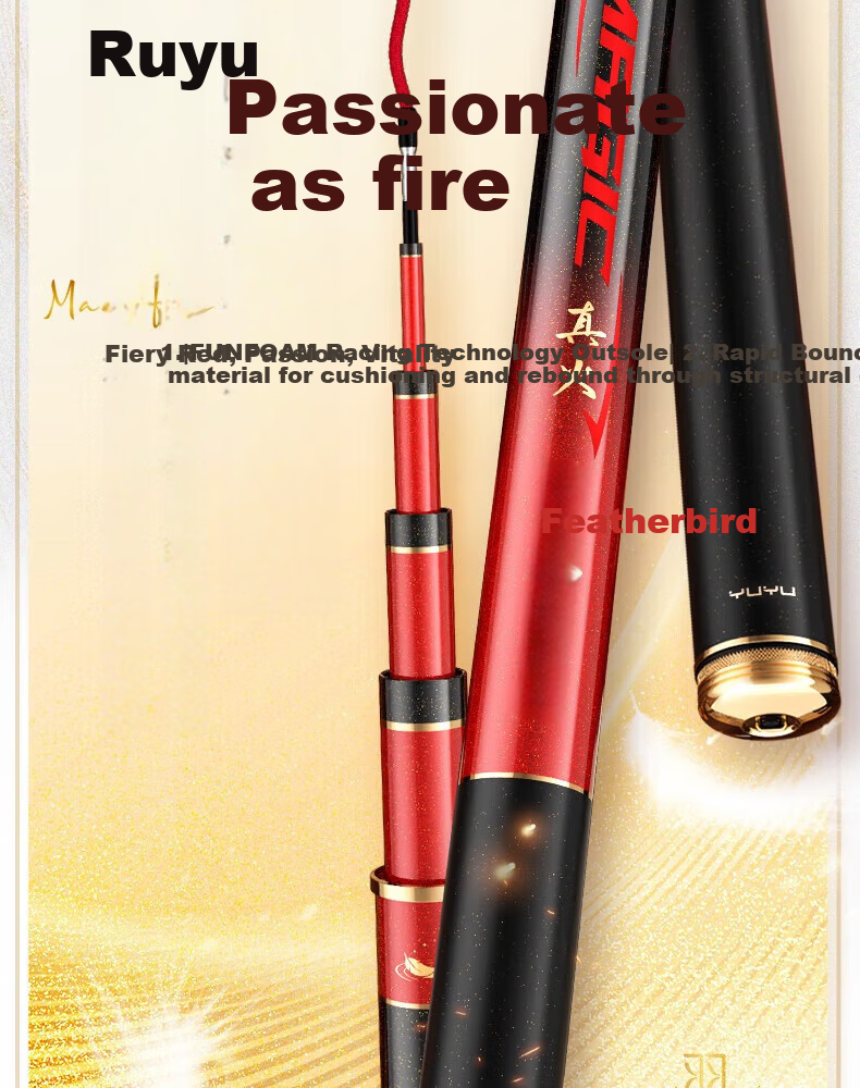 Liu Zhiqiang Zhenhuo Yu Ultra-Lightweight Multi-Purpose Fishing Rod Hand Rod Carp Fishing Rod Ultra-Light Ultra-Hard 15