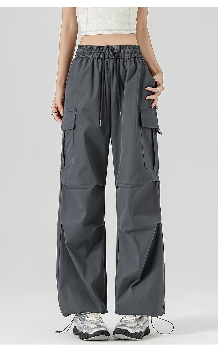 Xueqiman Twill Work Pants Women Summer Quick-Dry American Style Sports Convertible High-Waist Hiking Outdoor Softshell Pants 25