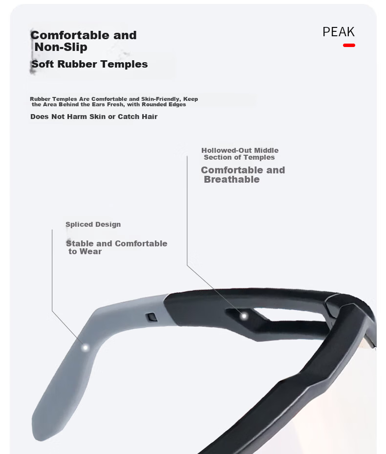Peak Cycling Glasses Day and Night Use Professional Windproof Sandproof Goggles Outdoor Sports Riding Gear for Men and Women 11