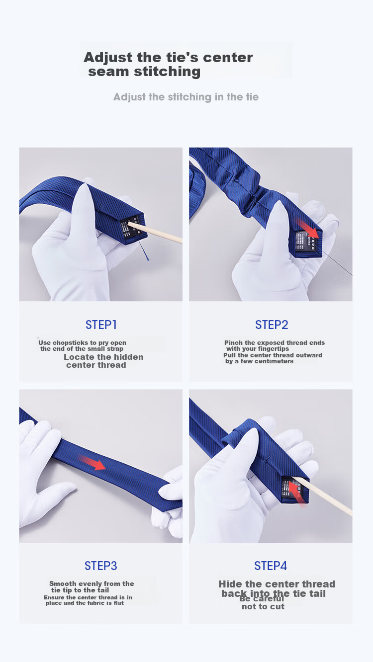 HLA Heilan Home Men's Business Formal Striped Tie Versatile Interview Work Wedding Hand-Tied Gift Box Set 11