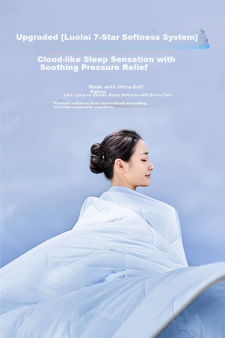 LOVO Luolai Home Textiles Class A Cooling Summer Quilt Cooling Value 0.39+0.29 2x2.3m JINGDONG Customized Versio 4