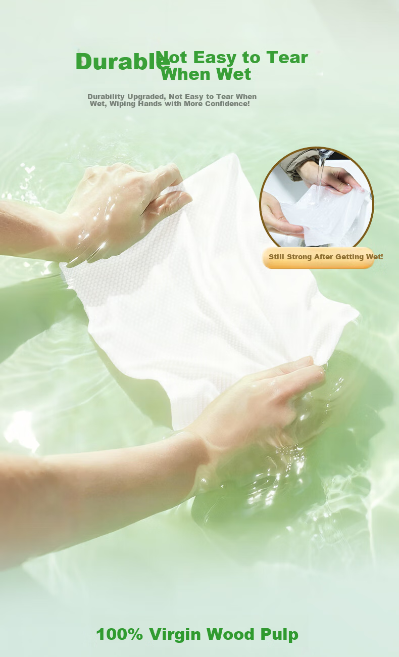 Xinxiangyin Commercial Hand Towel Paper 1-Ply 200 Sheets * 20 Packs Bathroom Kitchen Hotel Use CS001 4