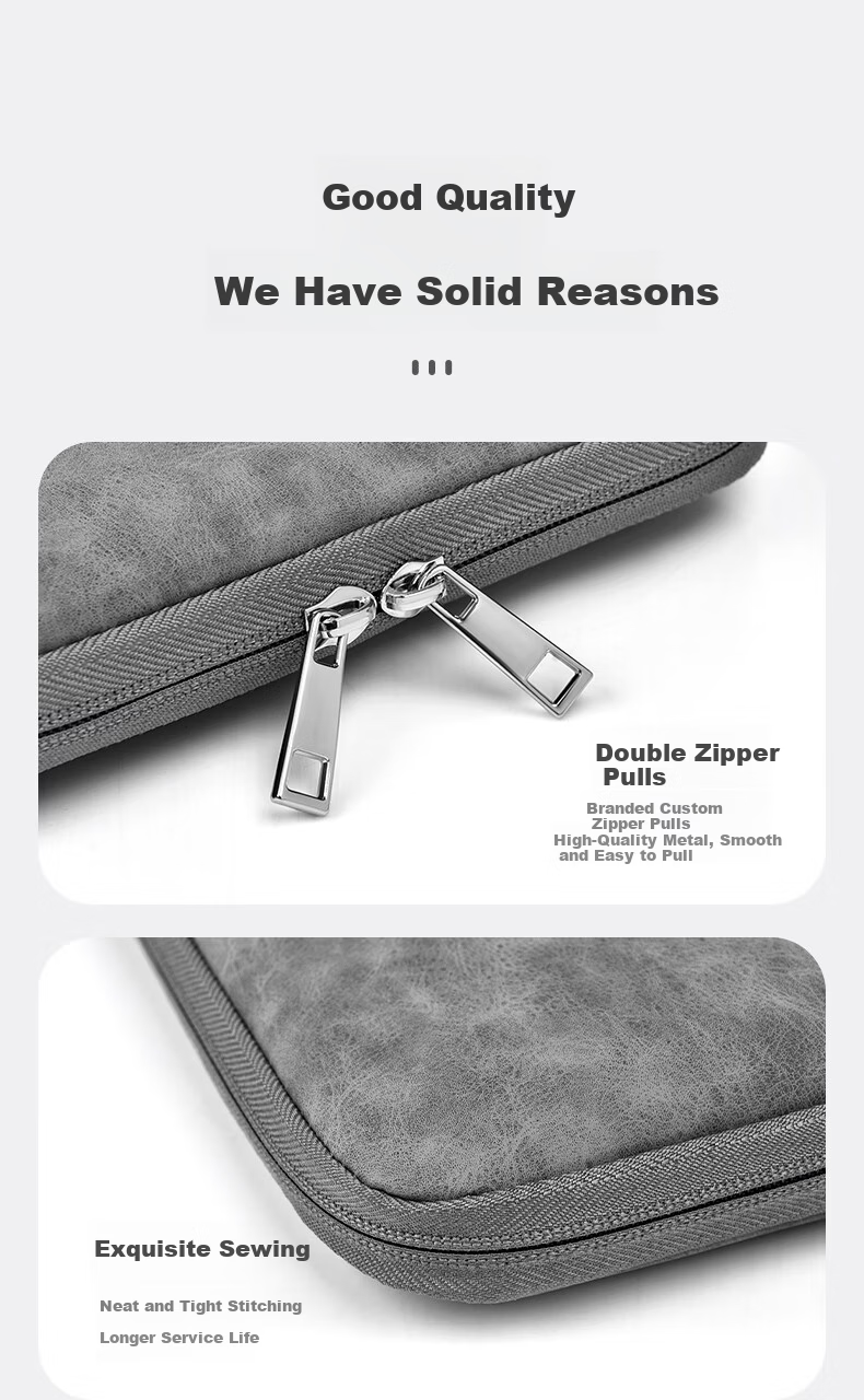 DiyiGongfang IPad Storage Case, 9/11 Inch Large Capacity Business Travel Data Cable Organizer, Casual Lightweight Travel Tablet Protective Cover, Galaxy Gray 10