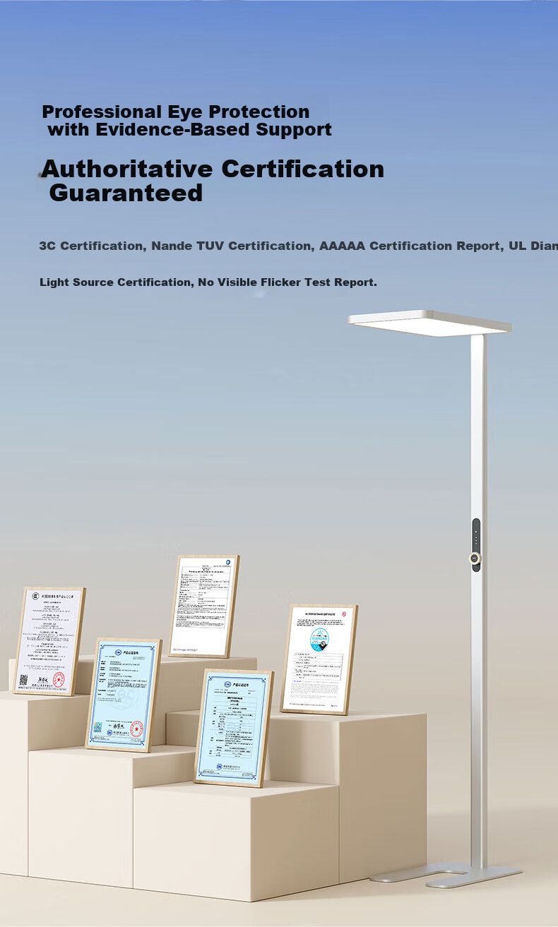 Lipro Vertical Eye Protection Lamp Children's Study Reading Desk Lamp Smart Control Full Spectrum Floor Lamp Air 15