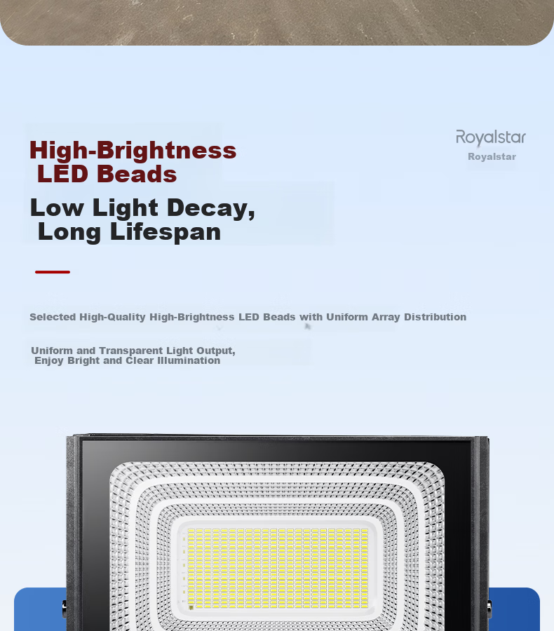 Royalstar Solar Garden Light Outdoor Lighting Home Street Lamp LED Waterproof Floodlight Outdoor Landscape Light 7