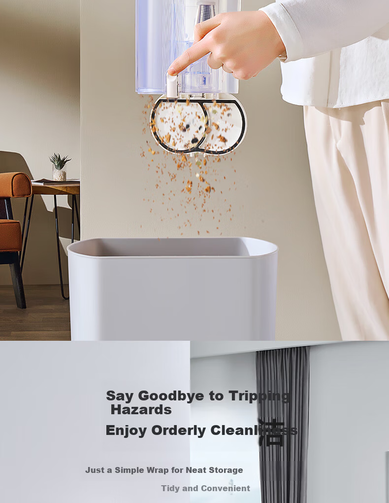 AUX Corded Vacuum Cleaner, Home Upgraded Electric Floor Brush, Dual Dust Cups, Handheld Carpet-Type, High Suction Power, Low Noise, Small Size, High-Power Strong Pet Hair Removal AXC-22AV10A 13