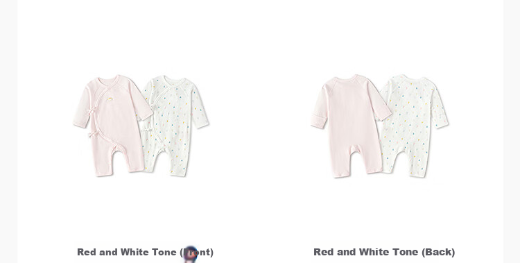 Balabala Baby Romper Newborn 2026 Spring Autumn Two-Piece Cotton Crawling Suit Cute Infant Bodysuit 38