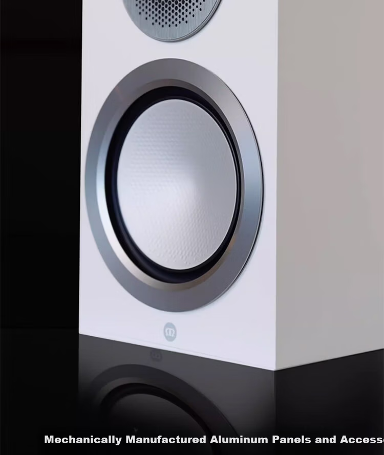 Monitor Audio Gold 50 6G Passive 6-Inch Bookshelf Speaker Matte White UK Import HiFi High Fidelity 12