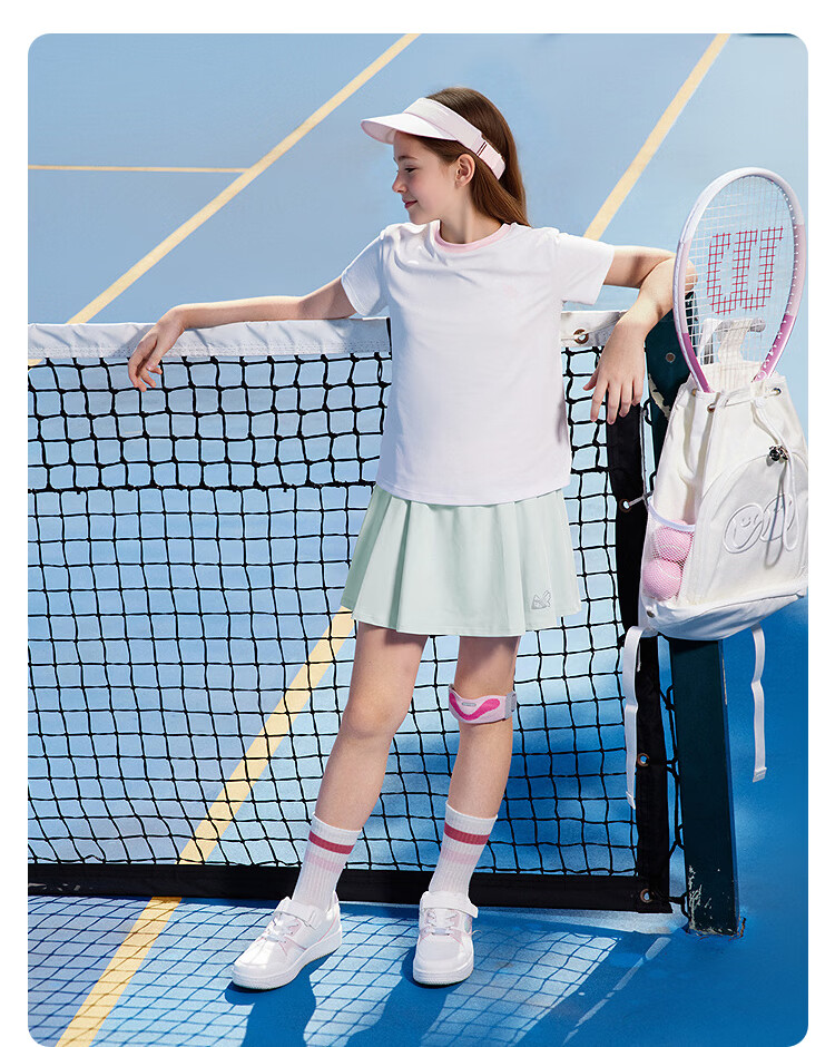 Balabala [balaOne] Girls' Children's Skirt 2026 Summer A-Line Pleated Skirt 23