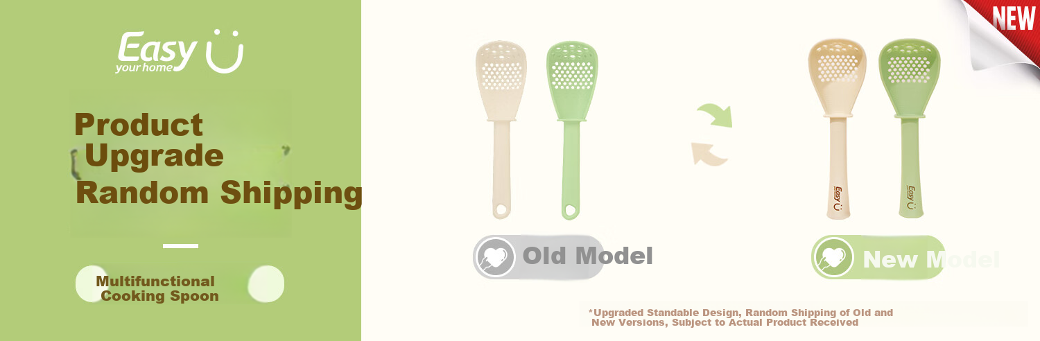 Easy Your Home Multifunctional Cooking Spoon Strainer Baby Food Supplement Tool Food Grade Drainage Spoon Kitchen Skimmer 1