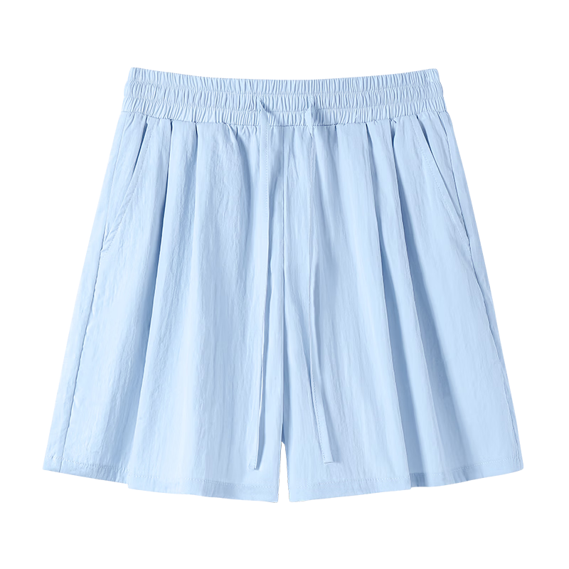 Baleno Women's Shorts, Summer 2026 Travel Casual Outfit, High-Waisted Slimming Cool-Feeling Loose Versatile Three-Quarter Pants