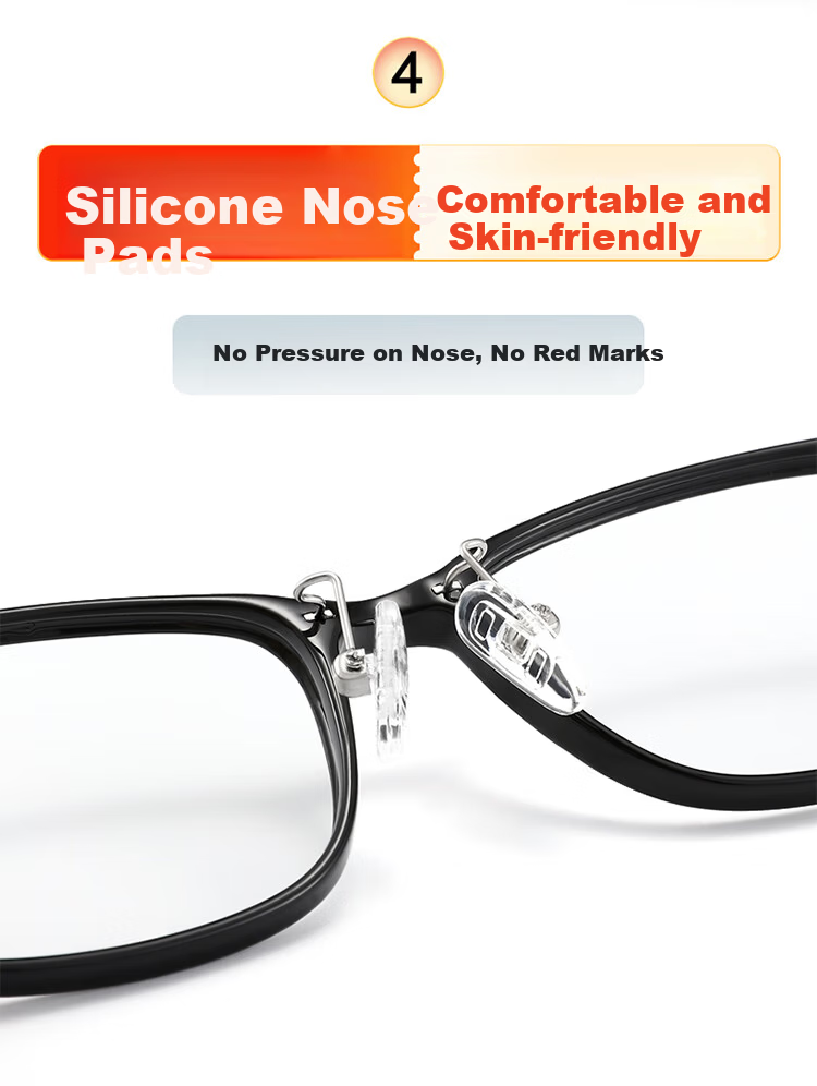 Bertha Natural Crystal Reading Glasses Unisex High-Definition Premium Brand Genuine Middle-Aged and Elderly Donghai Crystal Stone 10