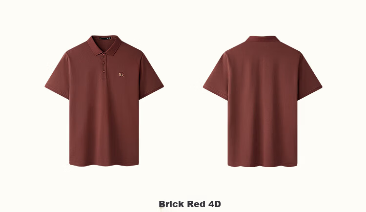 HLA Heilan Home Men's Short Sleeve Polo Shirt 2026 New Year of the Horse Summer Father's Day Gift 11