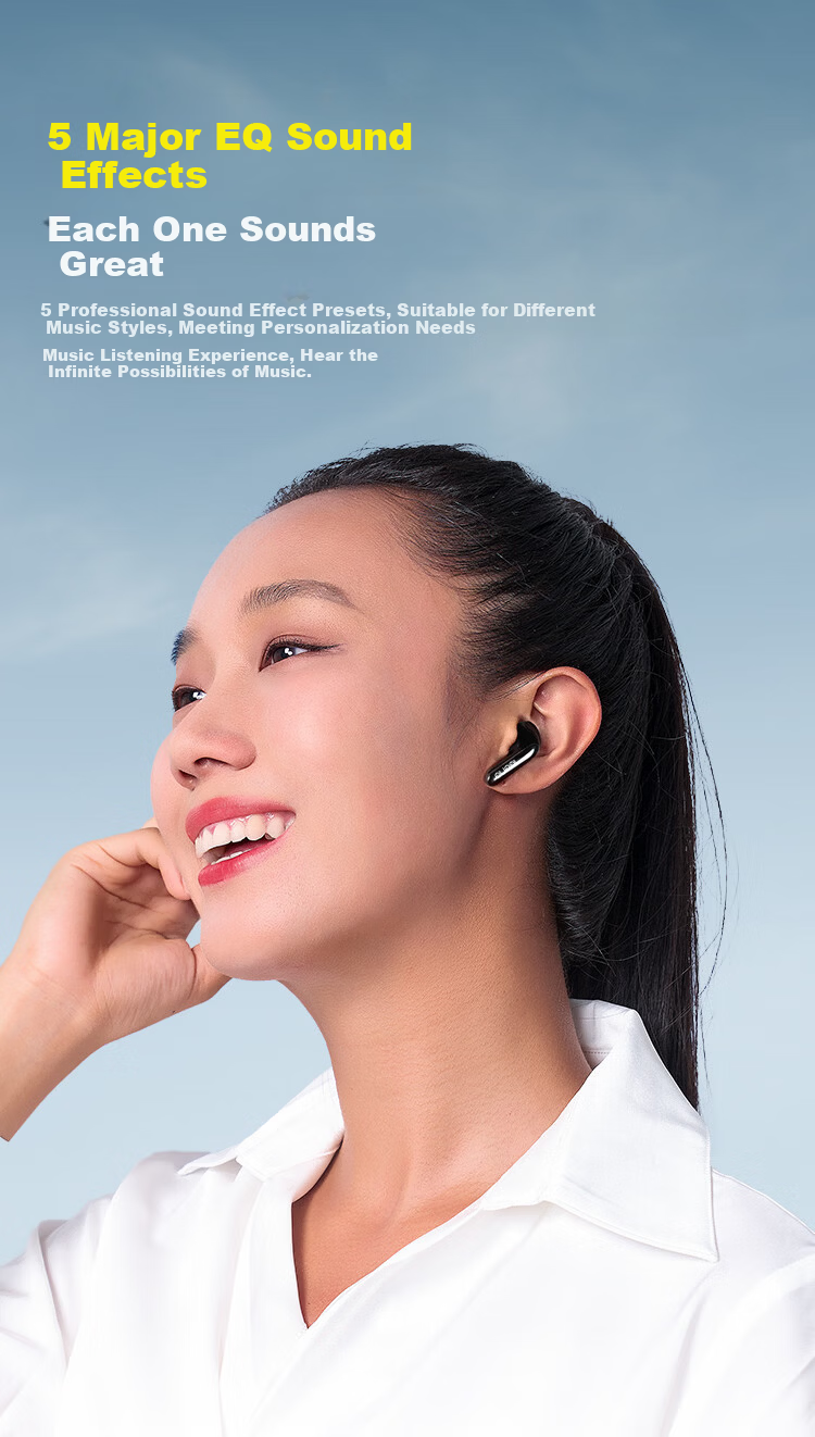 IGene [AI Translation + Conference Summary] 2026 New Smart Bluetooth Earphones, Semi-In Wireless, for Music And Gaming, Low Latency, Compatible with Huawei, Xiaomi, OPPO, OnePlus, Vivo 8
